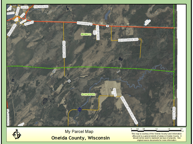 Map of the Mineral Exploration Sites on the Wolf&nbsp;River